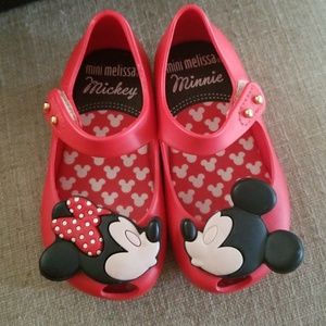 Mini Melissa Mickey & Minnie Shoes
